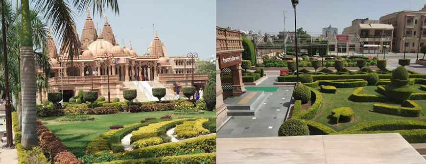 Shri-Swaminarayana-Akshardham-Temple-Jaipur-Timing-Architecture-Facilities-Activities-Rajasthan