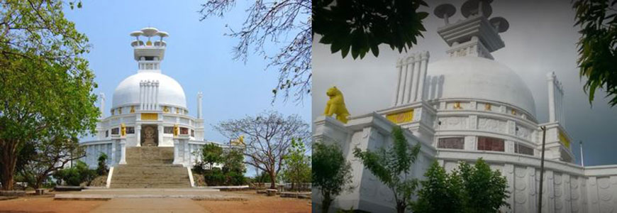 shanti-stupa-dhauli-bhubaneshwar_Buddhist-Munuments-Light Shaw