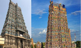 Meenakshi-Amman-Temple-Oldest Shrine of Madurai-Temple City,Tamil Nadu, India,