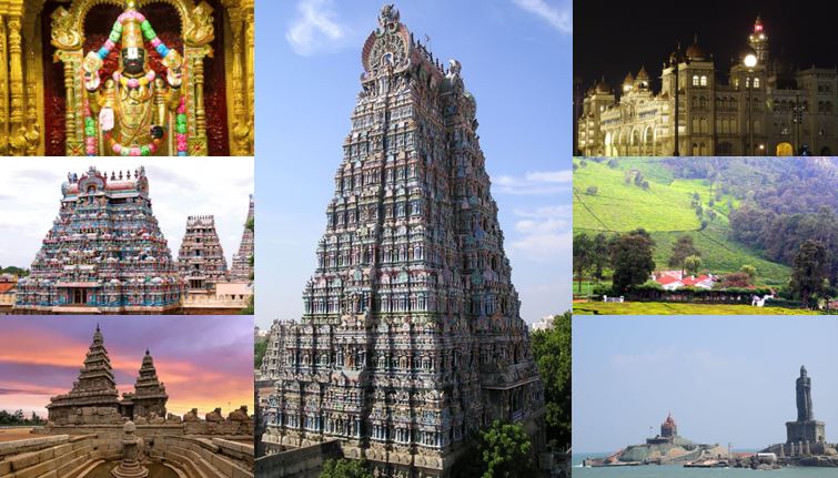 Maisur-Ooti-Madurai-Kanyakumari-Rameshwarm-Mahabalipuram-Tirupati Tour Package