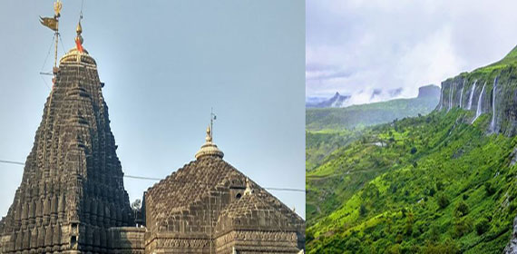 Trimbak-Home of One of Twelve Jyotirlinga-Timbakeshwar-Nasik-Maharashtra-India_